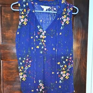 Floral Sleveless Top
